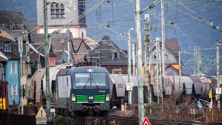 Verkehrsminister Wissing gegen Tempo 50 für Züge im Mittelrheintal (Foto: picture-alliance / Reportdienste, picture alliance/dpa | Andreas Arnold)