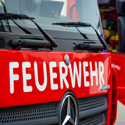 Nahaufnahme eines Feuerwehrwagens (Foto: dpa Bildfunk, picture alliance / Rupert Oberhäuser)
