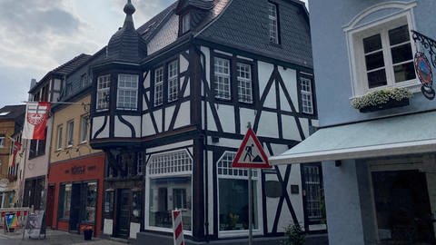 Das historische Fachwerkhaus "Haus Wolff" in der Niederhutstraße in Bad Neuenahr-Ahrweiler (Foto: SWR)
