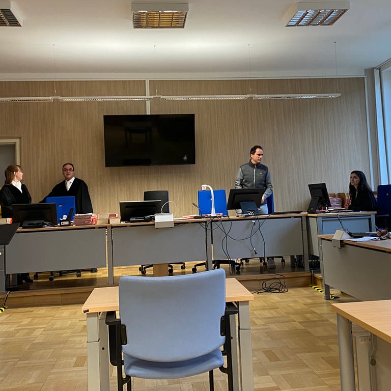 Prozess am Landgericht Koblenz wegen Telefonbetrug (Foto: SWR)