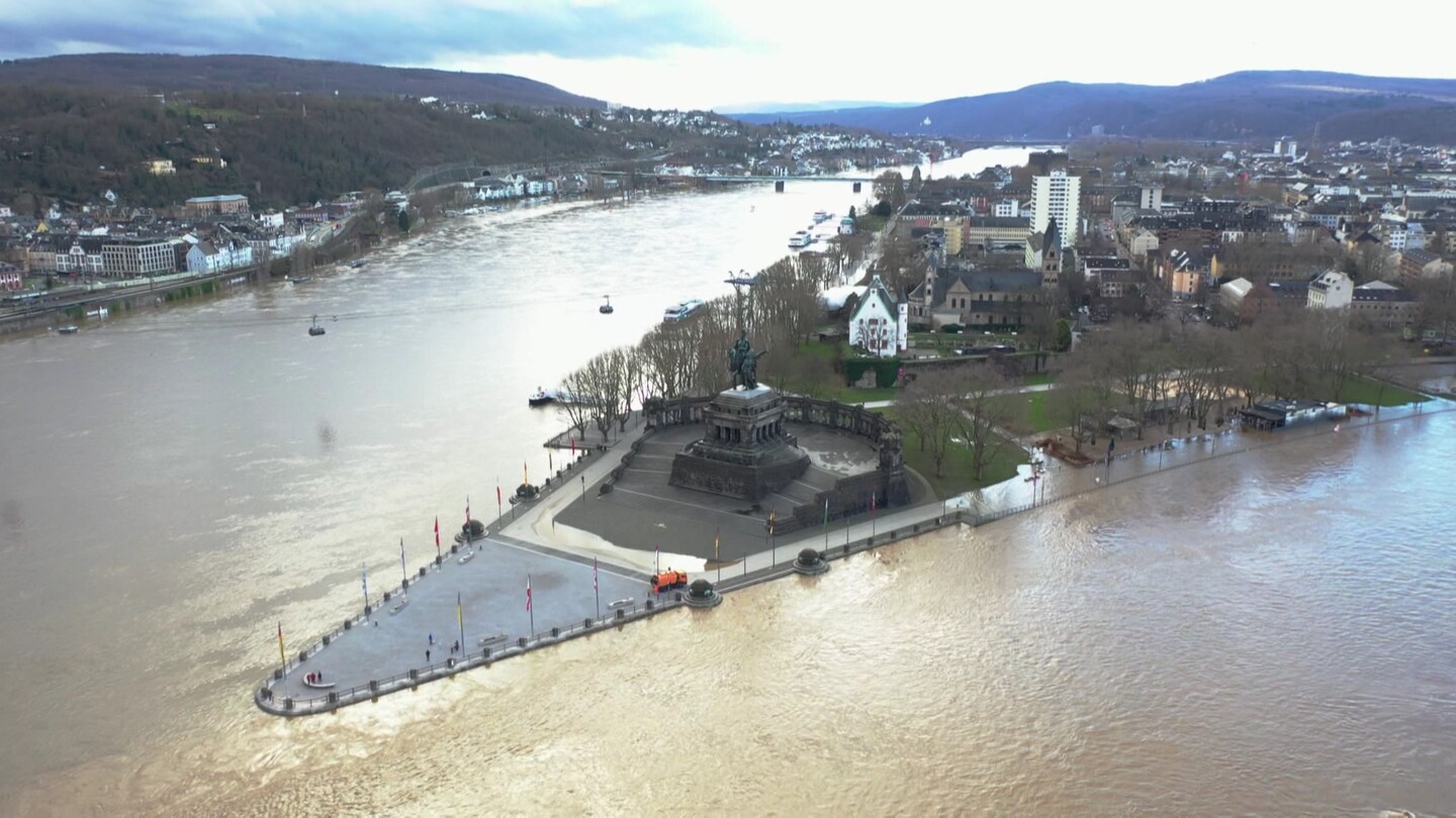 Hochwasserschutz am Mainzer Zollhafen erfolgreich getestet - SWR Aktuell