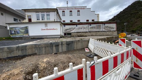 Soll wiederaufgebaut werden: Älteste Winzergenossenschaft Deutschlands in Mayschoß   (Foto: SWR)