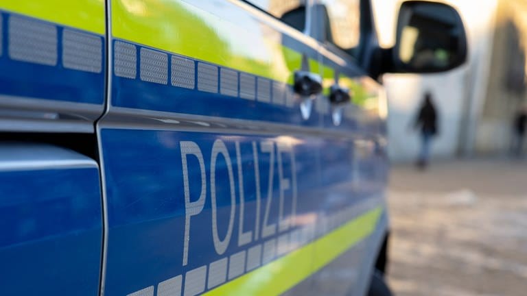 Polizeiauto - die Polizei hat in Koblenz eine eingesperrte Ziege und einen Hund aus einem Auto befreit. (Foto: dpa Bildfunk, Picture Alliance)