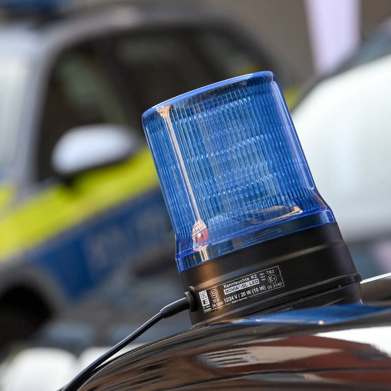 Das Blaulicht eines Polizei-Autos (Foto: picture-alliance / Reportdienste, picture alliance/dpa/dpa-Zentralbild | Hendrik Schmidt)