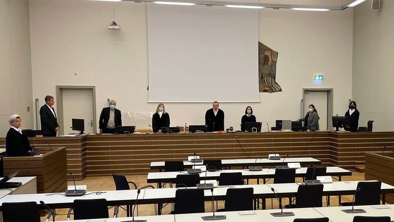 Prozess am Landgericht Koblenz: Prostituierte soll Mann erstochen und zerstückelt haben (Foto: SWR)