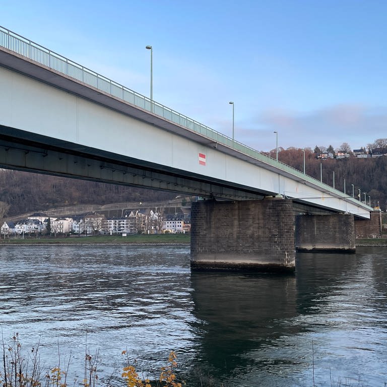 Pfaffendorfer Brücke in Koblenz