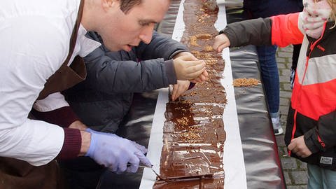 Bei der chocolART in Neuwied soll eine meterlange Schokoladentafel entstehen (Foto: Pressestelle, Alexander Gonschior)