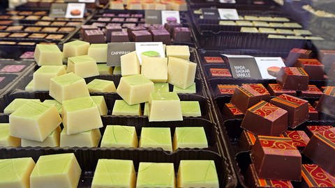 Schokolade auf dem Schokoladenfestival in Neuwied (Foto: Pressestelle, Stadt Neuwied / Josef Dehenn)