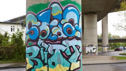 Die hohe Zahl der Anzeigen von Graffiti-Straftaten treibt die Kriminalstatistik für Koblenz in die Höhe.  (Foto: picture-alliance / Reportdienste, Picture Alliance)