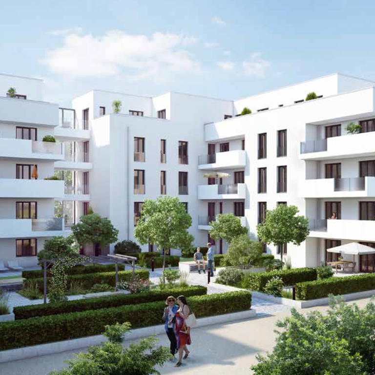 Neue Pläne für den Stadtteil Lützel in Koblenz: hier soll ein ganzes Wohnviertel entstehen (Foto: Bouwfonds Immobilienentwicklung)