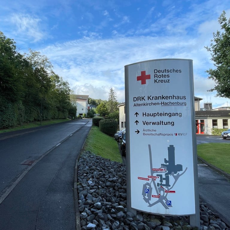 Krankenhaus Hachenburg von außen 
