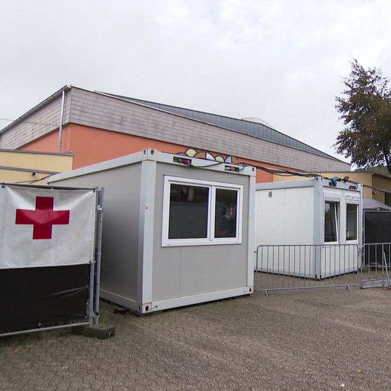 Stadt Neuwied hat Geflüchtete in einer Turnhalle untergebracht (Foto: SWR)