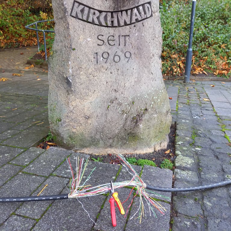 Kirchwald in der Eifel ohne Internet und Telefon. (Foto: Markus Müller)