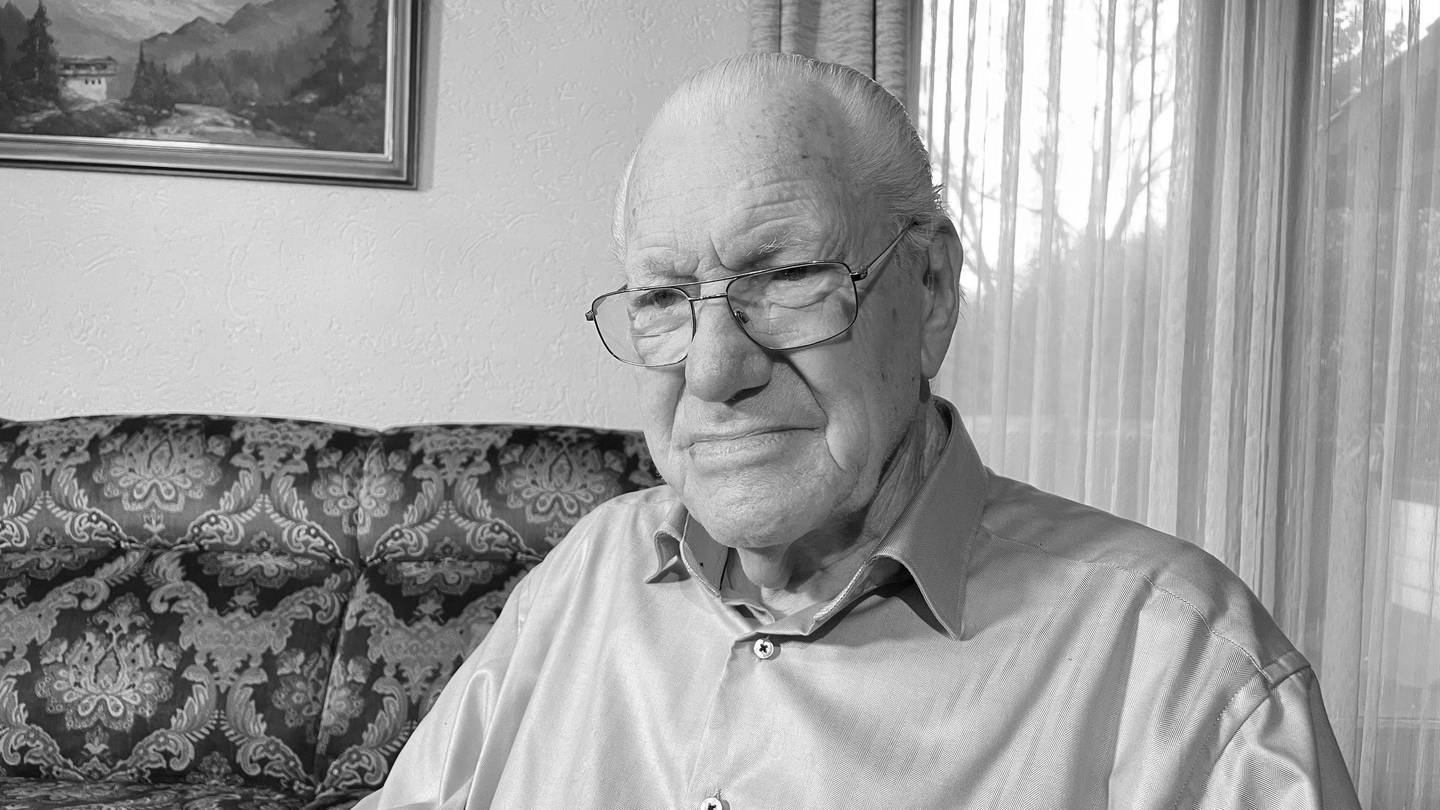 Kurt Salterberg aus Pracht im Kreis Altenkirchen wurde fast 101 Jahre alt, er war der letzte noch lebende Zeitzeuge des Bombenattentats auf Hitler in der Wolfsschanze. (Foto: SWR)