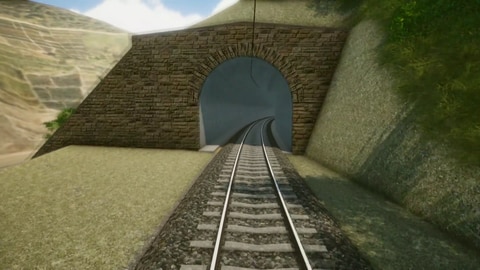 Einige Tunnel auf der Ahrtalbahn müssen für die Elektrifizerung erweitert werden. Sie sollen aber danach dem alten Tunnel sehr ähnlich sehen, so die Bahn.