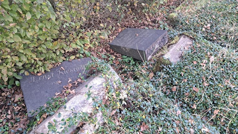 Sechs jüdische Gräber sind auf dem Betzdorfer Friedhof zerstört worden.