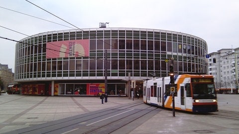 Berliner Platz Ludwigshafen vor Abriss