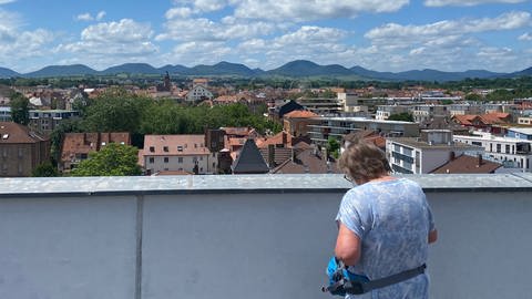 Die Aussicht vom Dach des ehemaligen Kaufhof-Gebäudes (Foto: SWR)