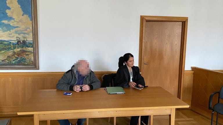 Prozess Bedrohung Amtsgericht Frankenthal (Foto: SWR)