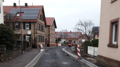 Ausbau Weinstraße  Diedesfeld (Foto: Stadtverwaltung Neustadt an der Weinstraße)