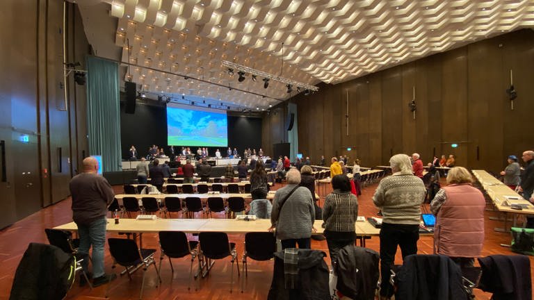 Sitzung des Hauptausschusses  der Stadt Ludwigshafen (Foto: SWR)