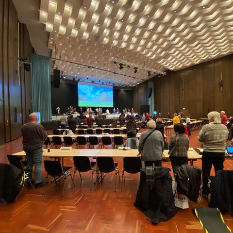 Sitzung des Hauptausschusses  der Stadt Ludwigshafen (Foto: SWR)