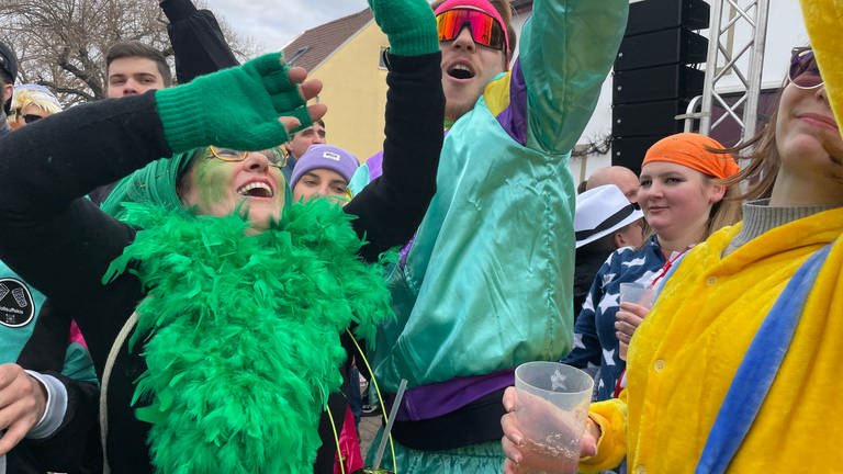 Archivbilder der Fastnacht Weisenheim 2023 (Foto: SWR)