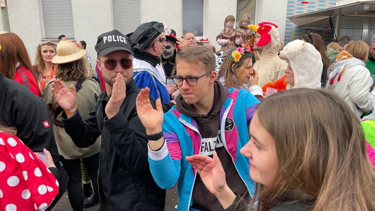 Archivbilder der Fastnacht Weisenheim 2023 (Foto: SWR)