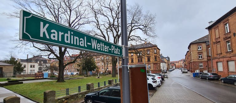 Der Kardinal-Wetter-Platz in Landau (Foto: SWR)
