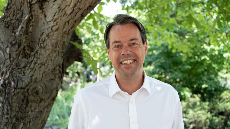 Nicolas Meyer OB Kandidat Frankenthal (Foto: SWR)