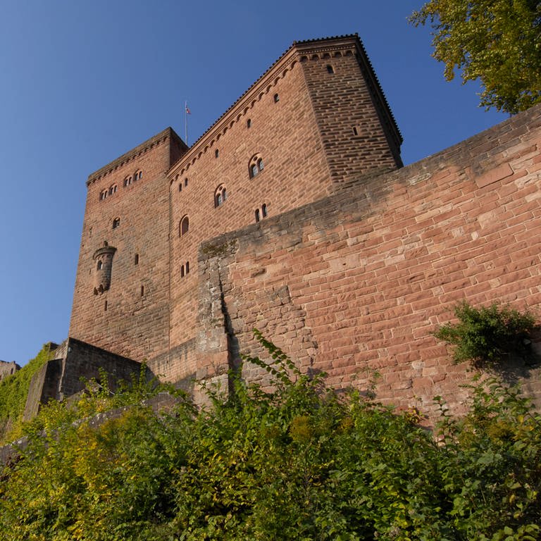 Burg Trifels bei Annweiler (Foto: Bildarchiv Südliche Weinstraße / Thomas Haltner)