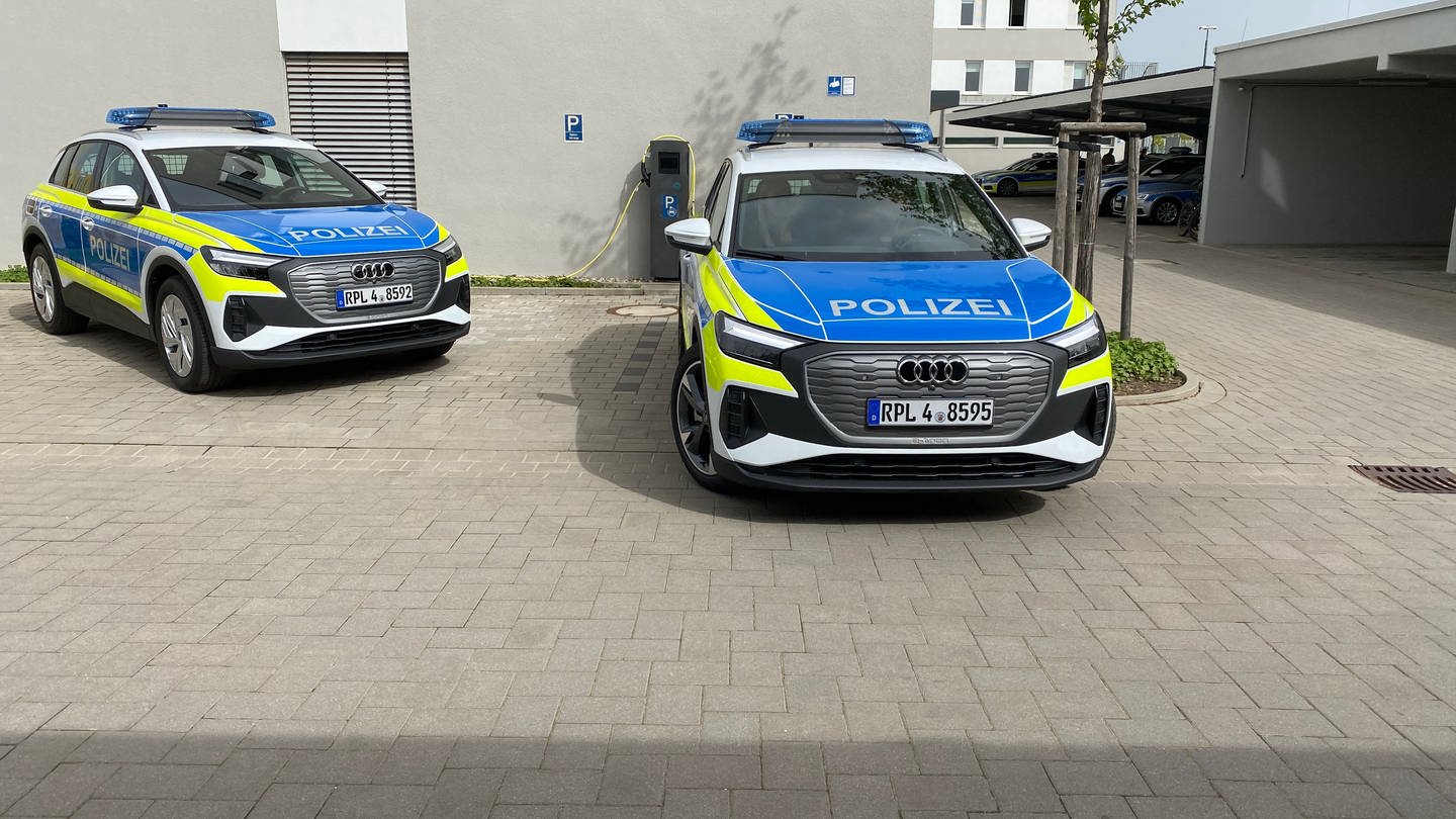 E-Streifenwagen bei der Polizei Landau (Foto: SWR)