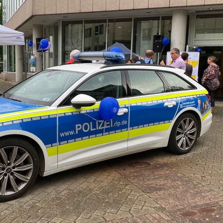Bürgerinfo zum Neubau Polizeipräsidium Rheinpfalz (Foto: SWR)