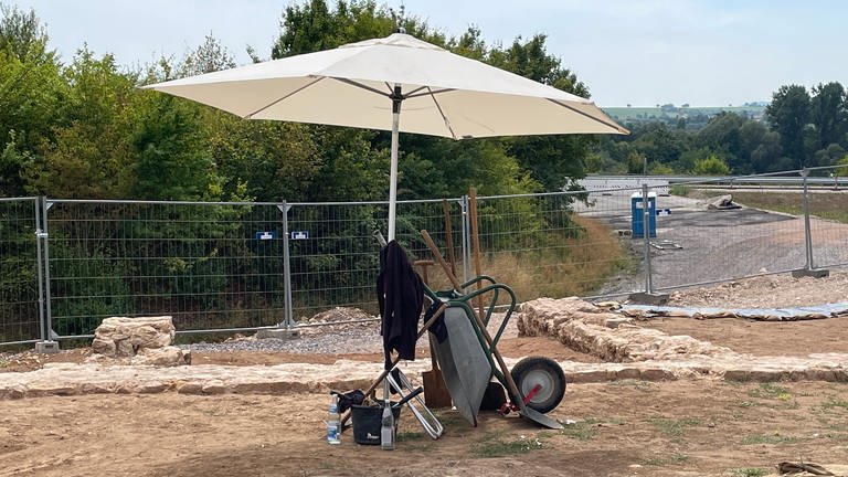 Römische Funde bei Ausgrabungen in Landau-Godramstein (Foto: SWR)