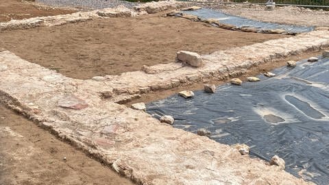 Römische Funde bei Ausgrabungen in Landau-Godramstein (Foto: SWR)