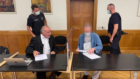 Armbrust-Mordprozess-Angeklagter (Foto: SWR)