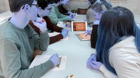 Karolinen-Gymnasium Frankenthal testet KI im Unterricht (Foto: SWR)