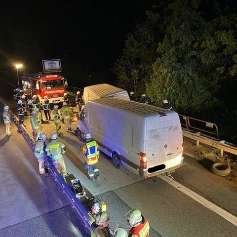 Tödlicher Unfall auf A65 bei Landau (Foto: Pressestelle, Polizei Edenkoben)
