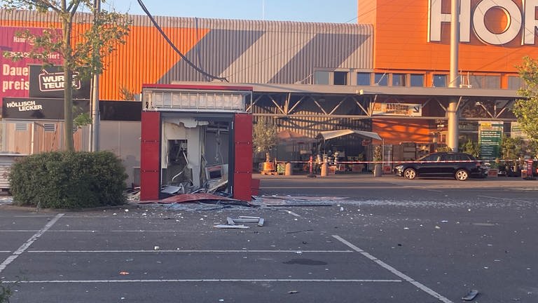 Bankautomat in Bornheim gesprengt