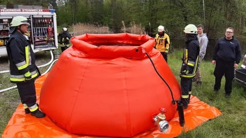 Katastrophenschutz Germersheim - Waldbrndübung