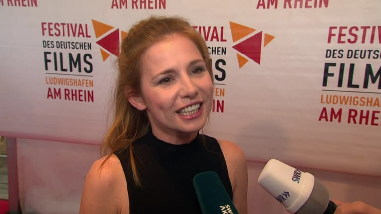 Schauspielerin Josefine Preuß  beim Festival des Deutschen Films in Ludwigshafen