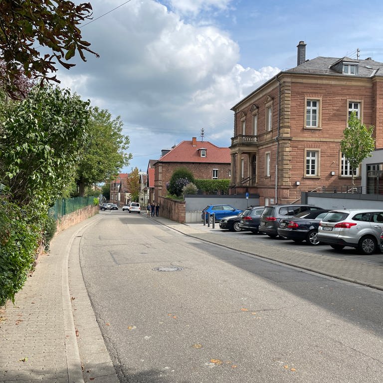 Edenkoben Luitpoldstraße. Dort soll Schülerin entführt worden sein (Foto: SWR)