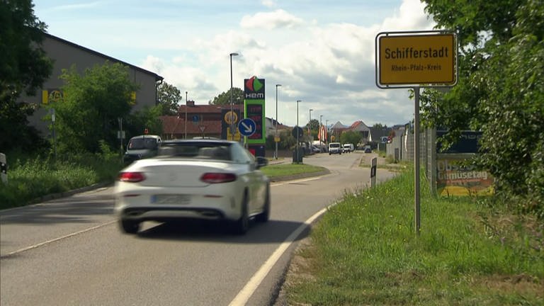 Schifferstadt Ortseingang (Foto: SWR)