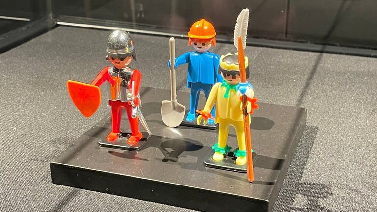 Verschiedene Welten sind bei der Playmobil-Ausstellung im Historischen Museum der Pfalz in Speyer zu sehen (Foto: SWR)