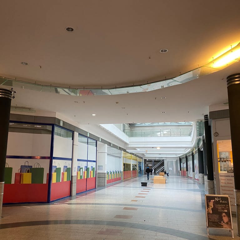 Das Einkaufszentrum Walzmühle in Ludwigshafen - Einkaufspassage (Foto: SWR)