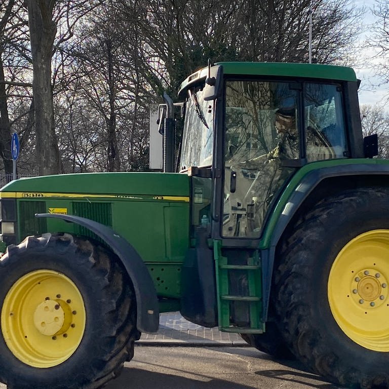 Traktoren Protest Bauern
