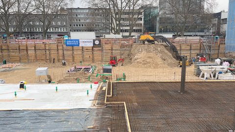 Grundsteinlegung für den Neubau der IHK-Pfalz in Ludwigshafen (Foto: SWR)