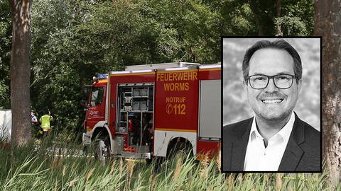 Der Beigeordneter Joachim Didier (CDU) von Kircheimbolanden war im Juni mit seinem Flugzeug in Worms abgestürzt. (Foto: SWR)