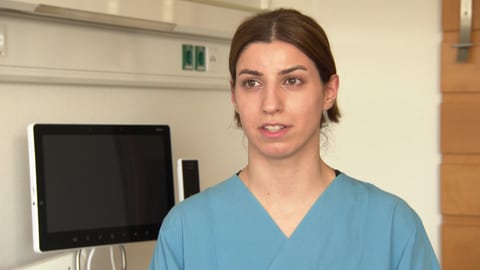 Die Mainzer Krankenschwester Deniz Akpinar (Foto: SWR)