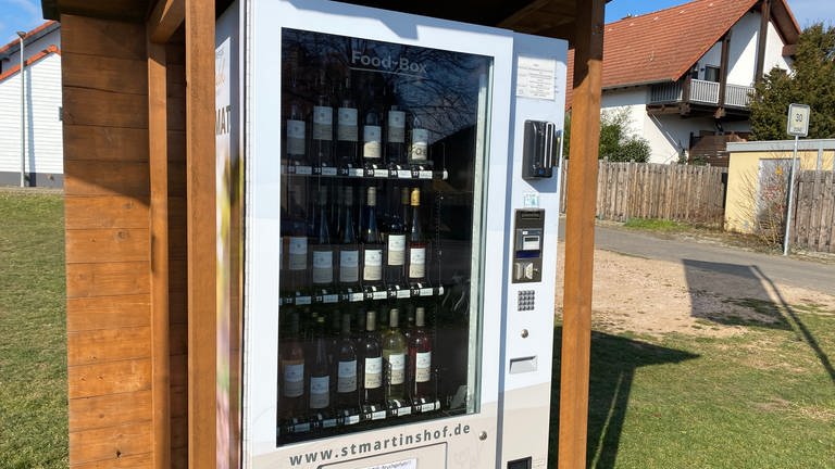 Auch in Siefersheim steht ein Weinautomat. (Foto: SWR)